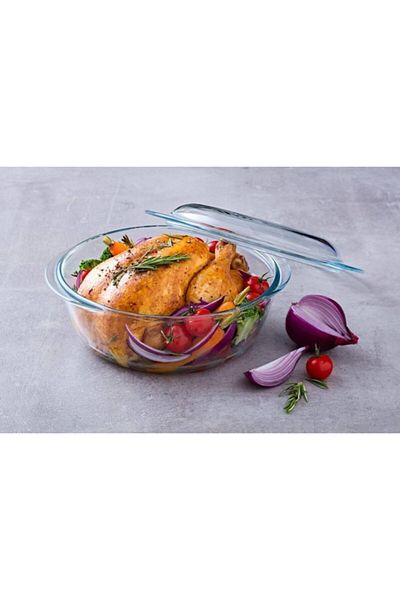 Pyrex 108A000/7043 Round Baking Pot 2.1 L