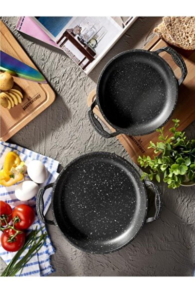Masterchef 3'lü Döküm Sahan Set Gri