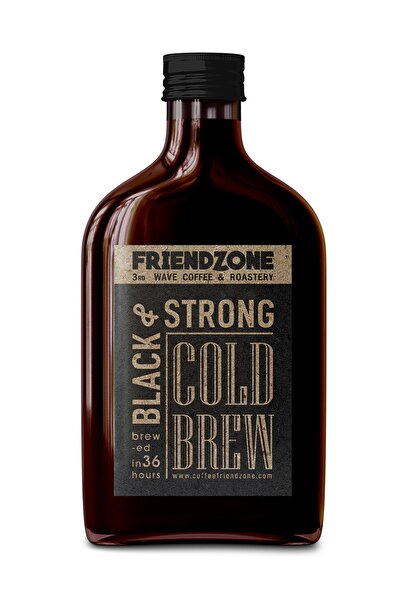 Friendzone 3rd Wave Coffee & Roastery Cold Brew ( Soğuk Demleme Kahve ) Cam Şişe 200 ml