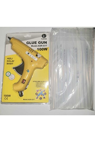 Genel Markalar Sıcak Kalın Mum Silikon Tabancası 100 Watt Anahtarlı 1 Kilo Mumla Ve