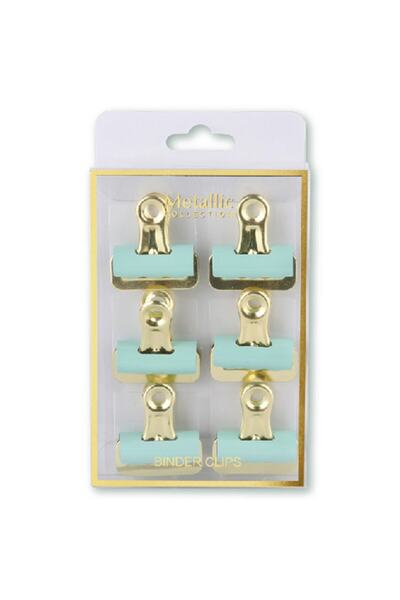 Pyrus 6 قطع مشابك زرقاء S Sc200437