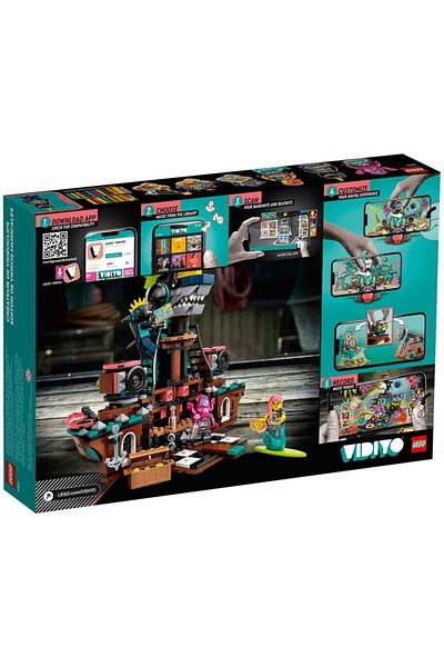 LEGO Video Punk Pirate Ship 43114 Building Set Toy; Kids Own Music Clips