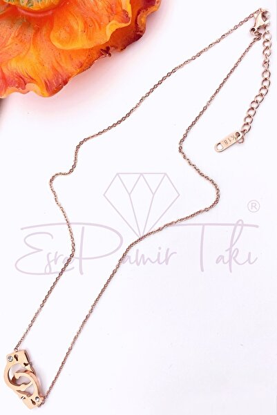 Esra Pamir قلادة المشبك الصلب