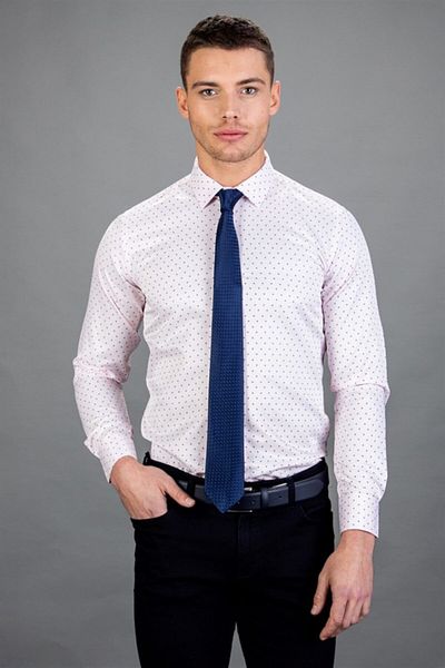 Tudors Slim Fit Printed Men's Shirt
