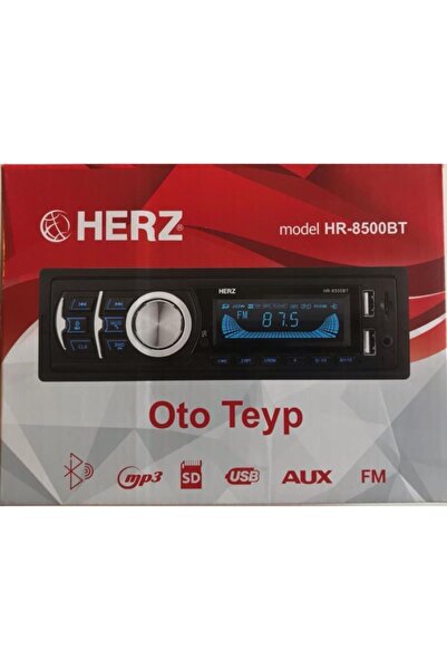 Herz Hr-8500 4 X 50 Watt Radyolu Usb Sd Kart Girişli Oto Bluetooth Multı-