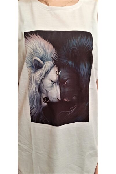 LADİJİTAL BASKI ÇÖZÜMLERİ Štampano bela T-shirt