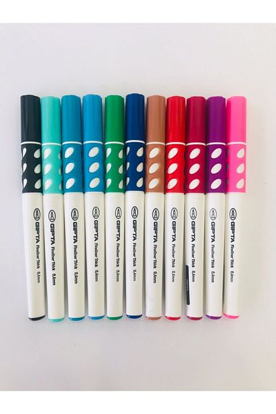 Gıpta Thick Fineliner Set of 11 0.4mm