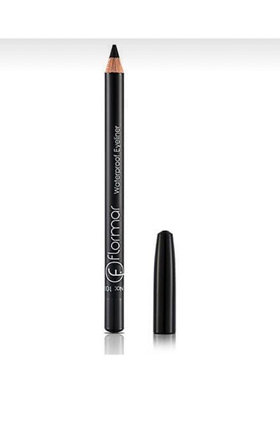 Flormar Black Eyeliner - Waterproof Eyeliner 101 Black Ice8690604109012 Eyeliner