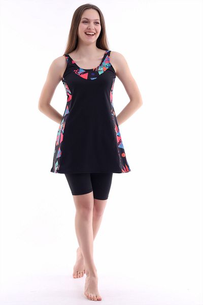 Aykum Mayo Damen-Strumpfhosen-Kleid-Badeanzug