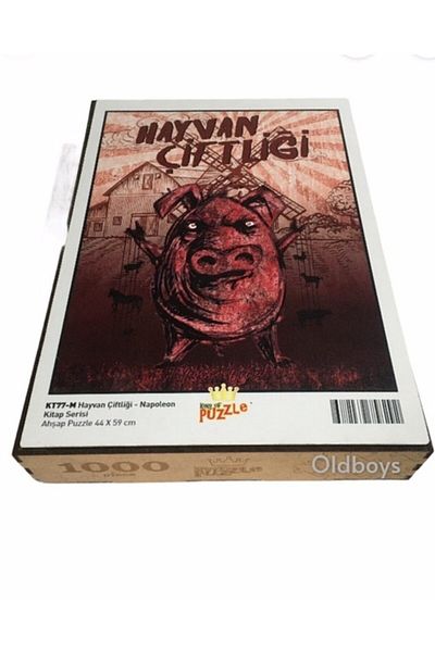 King Of Puzzle Animal Farm 1000 Pieces Wooden