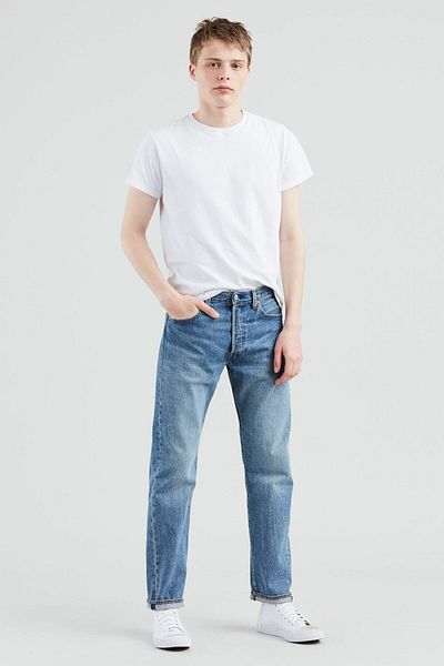 Levi's Male 501 ®   Original Fit Men's Jean Pants-Baywater 0050126370