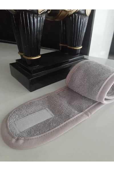 MEŞELİ TEKSTİL Makeup Hair Band Water Pink