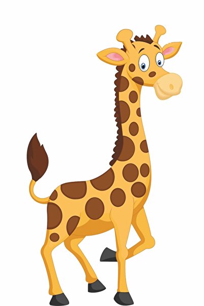 dakik reklam Zürafa Maketi Safari Konsept Maket Hayvan Maketi Ayaklı 150cm Boy