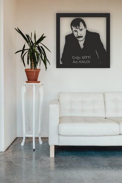 Genel Markalar Azer Bülbül Çoğu Gitti Azı Kaldı Mdf Tablo