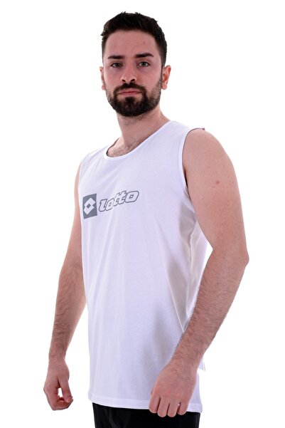 Lotto Unisex Λευκό Αθλητικό Φανελάκι 89279