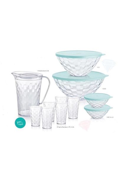 Tupperware Diamond Set 16 Pieces