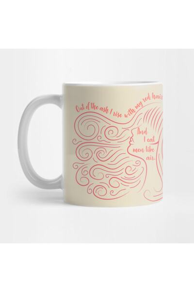 Pixxa Lady Lazarus Sylvia Plath Kupa Bardak