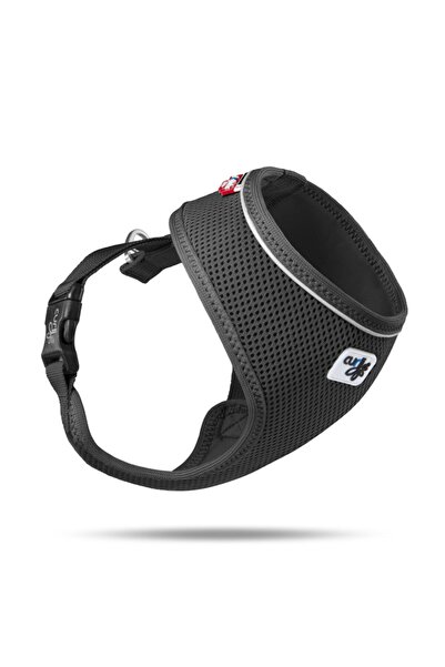 Curli Genç Kadın Girişimci'den,'basic Göğüs Tasma Air-mesh Black Xl - 12 - 18 Kg