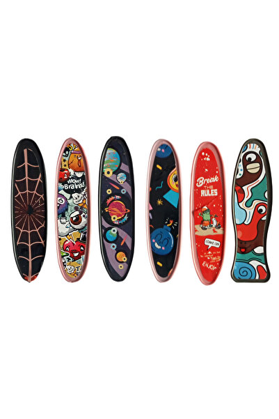 CT-TOYS مجموعة لوح تزلج مكونة من 6 قطع، صورة مختلفة رقم: 302