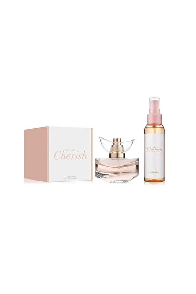 AVON Cherish 50 ml Kadın Parfümü ve Body Mist Set