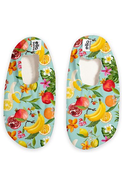 Ella Bonna Meer- und Poolschuhe mit rutschfester Sohle für Unisex-Babys und Kinder – Früchte