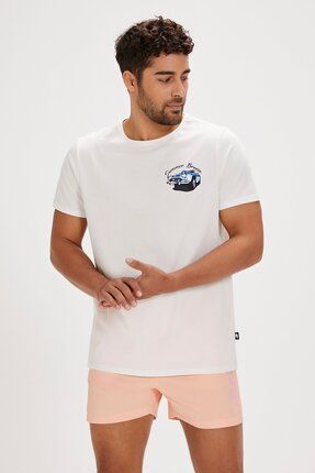 Bad Bear DUSTIN T SHIRT OFF WHITE Erkek Ti ort Beyaz S XXL Fiyat Yorumlar Trendyol