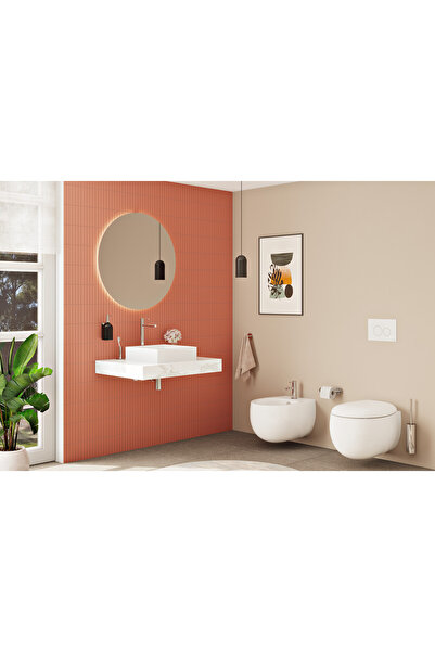 VitrA Origin A42558 Bowl Large Sink Faucet, Chrome