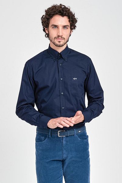 PAUL&SHARK Ανδρικό πουκάμισο Poplin Cotton