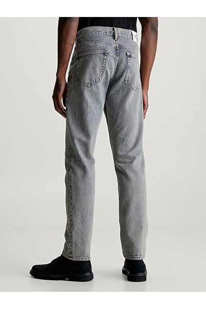 Calvin Klein Erkek Denim Normal Belli Düz Model Günlük Kullanım Lacivert Jeans J30J324966-1A4