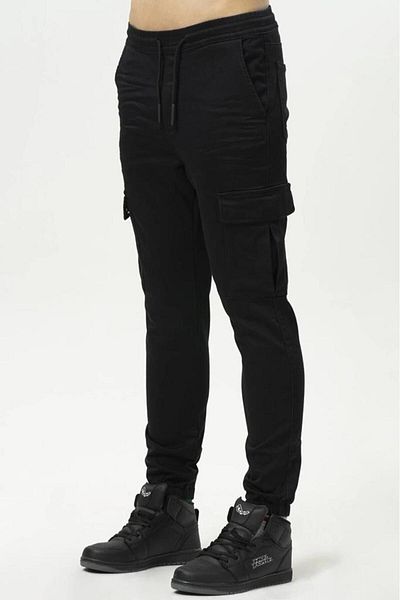 No Fear Black Original Cargo Pants