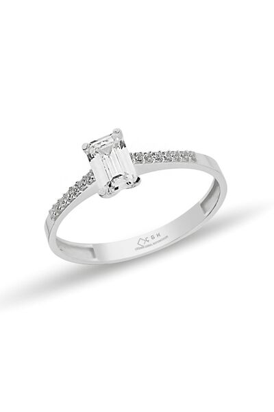 Çgk Çiğdem Gürel Kuyumculuk Çıtır Minimal Baget Altın Yüzük