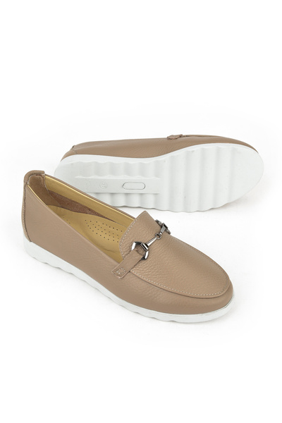 Ziya Жіночі шкіряні повсякденні туфлі - Візон 1411022Z2072