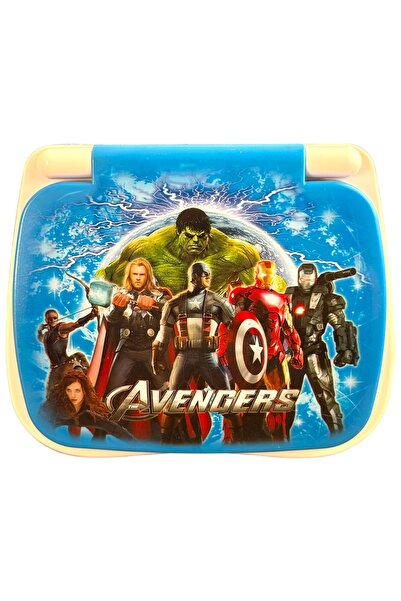 TRUST STORE Oyuncak Laptop Aveengers HULK Bilgisayar Türkçe-İngilizce 100 Fonksiyonlu Eğitici Oyuncak