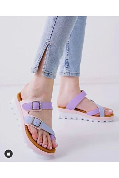 Demashoes شبشب فليب فلوب وردي اللون للسيدات