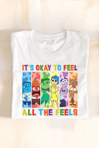 POPULUS T-shirt Its Okay - Σχέδιο αντίστροφου προσώπου