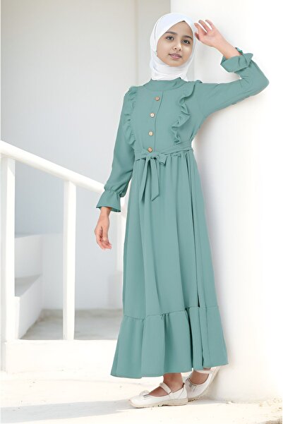 Jannock Μακρύ Φόρεμα Hijab - Νεαρό Κορίτσι