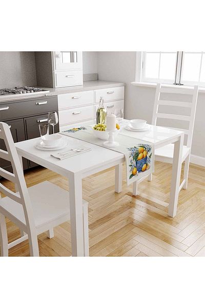 Else Dekor Ψηφιακή εκτύπωση Vintage Lemon Pattern - Αδιάβροχο Runner 40x140cm