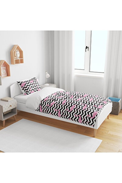 ECEMRE 3D Digital Printed Single Duvet Cover Set - Ambossed