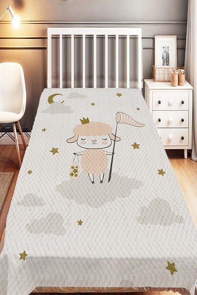 Else Dekor Single Cute and Lamb Children's Pique Set