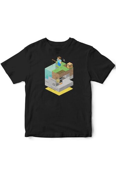 The Baski Tricou negru unisex cu imprimeu Roblox pentru copii