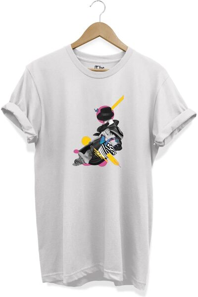The Baski Bela unisex kapa za žene Štampano kratkih rukava T-shirt