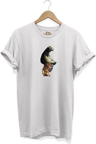 The Baski Bela unisex majica Athena Štampano kratkih rukava T-shirt