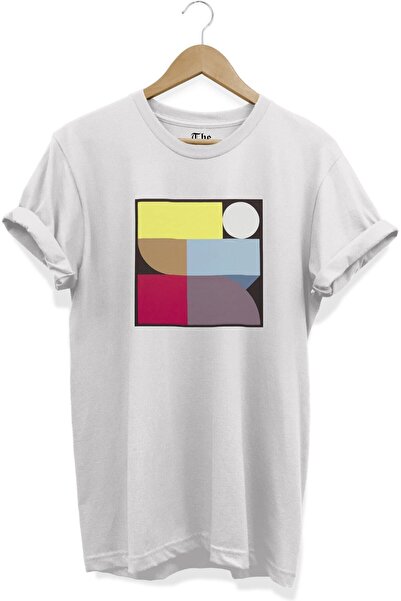 The Baski Bela unisex paleta boja 2 Štampano kratki rukav T-shirt