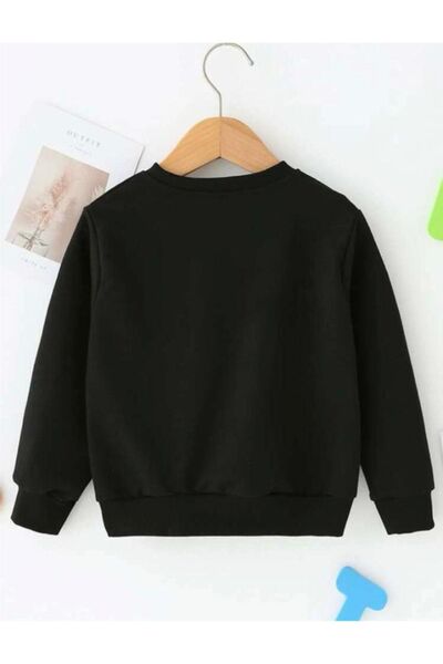 NoVibe Παιδική μπλούζα Unisex Oversize Μαύρη στάμπα Garfield