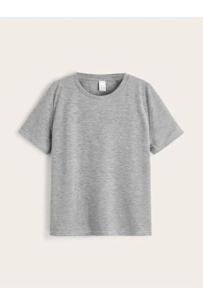 NoVibe UNPRINTED SOLID COLOR GIRL / BOY T-SHIRT