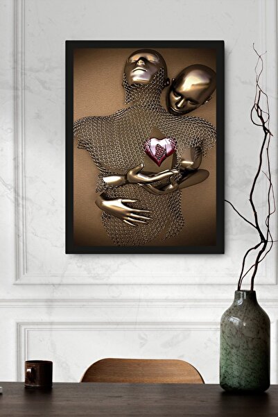 GİZEM SHOP Modern Artistic Frameless Wall Decoration Painting 40X30