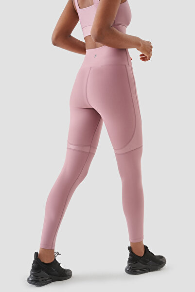 Superstacy Yvonne Shiny Piece Detailed Rose Sports Tights