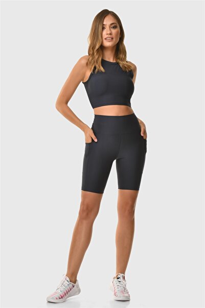 Superstacy Navy Blue Sport Leggings with Laptop Pockets