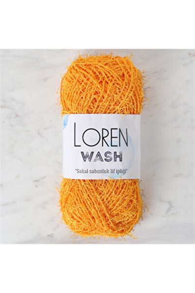 Loren R096 برتقالي - غسول قماش بوليستر 100%