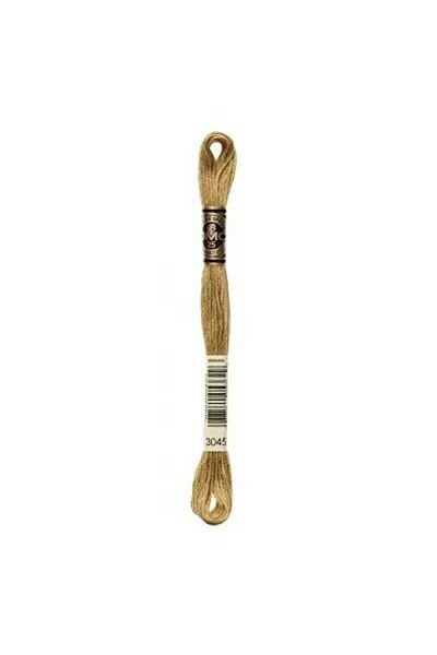 Dmc Muline Hand Embroidery Threads - 8 M - Color No 3045